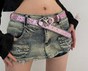 Barbiecore Star Belt image 0
