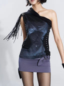 Ring Satin Skort