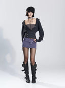 Ring Satin Skort
