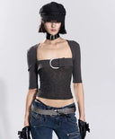 Ring Buckle Top