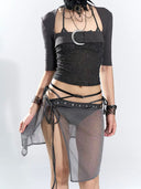 Ring Buckle Top