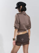 Bronze Satin Jacket