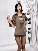 Bronze Satin Jacket