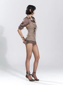 Bronze Satin Jacket