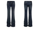 Ruched Flare Jeans