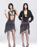 Chain Veil Jumpsuit