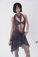 Chain Veil Jumpsuit