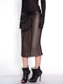 Rivet Lace Skirt