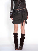 Grommet Skort