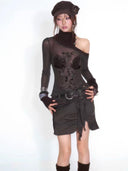 Grommet Skort