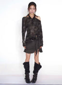 Grommet Skort