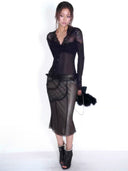 Button Drape Top