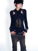 Cross Drape Top