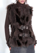 Fleece Belt Jacket