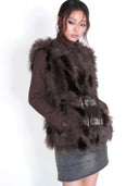 Fleece Belt Jacket
