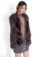 Fleece Belt Jacket