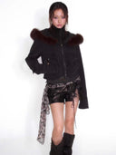 Leopard Strap Shorts