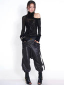 Waxed Cargo Pants