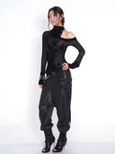 Waxed Cargo Pants