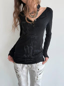 Gothic Henley Top