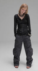 Gothic Henley Top
