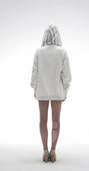 Layer Stripe Hoodie