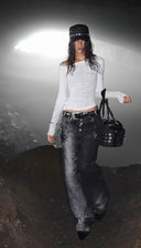 Croc Etch Jeans