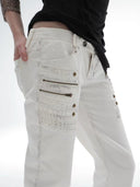 Dirty White Flare Jeans