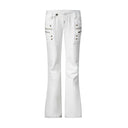Dirty White Flare Jeans