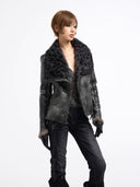 Leopard Shearling Jacket