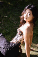 Jacquard High-Waisted Mermaid Skirt image 2