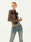 Grand Cross Patchwork Long-sleeve T-shirts image 0
