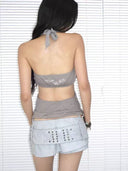 Blueprint Punk Tapestry Skort image 5