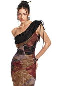 Mermaid Oil Painting Dress image 1