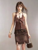 Brownie Pencil Skirt image 1