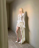 High-Waisted Maxi Skirt image 3