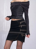 Nyx Zipper Skirt image 0