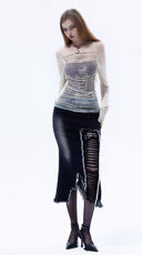 Striped Mesh Base Layer Top image 10