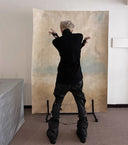 Wax-coated Denim Pants image 11