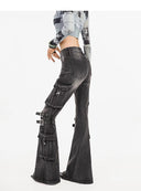 Cargo Flare Jeans image 12