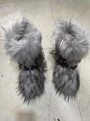 Fox Fur Snow Boots image 12