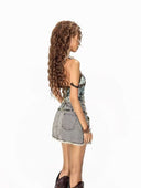 Retro Bloom Leopard Halter image 7