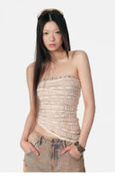 Cross Studded Bustier Set image 2