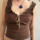 Vintage Lace Knitted Camisole image 2