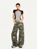 Floral Ops Utility Jeans image 2