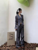 Short-Sleeve Tie-Front Blouse image 8