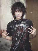 Sickle & Strings Print T-Shirt image 13