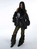 Oversized Polar Fleece Jacket image 3