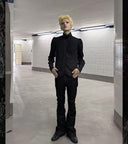 Flared Skinny Pants image 6