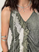 Lace-Fluted Aerie Top image 5